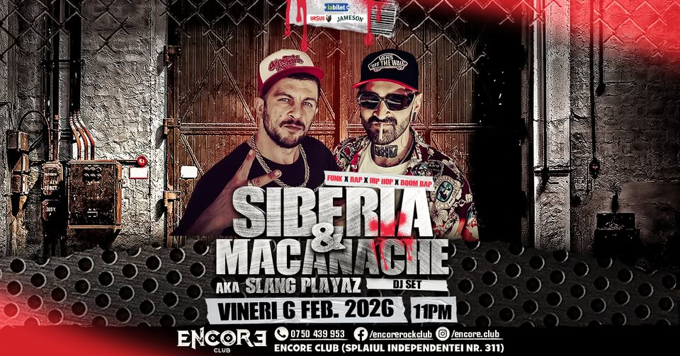 Siberia & Macanache aka Slang Playaz – DJ Set