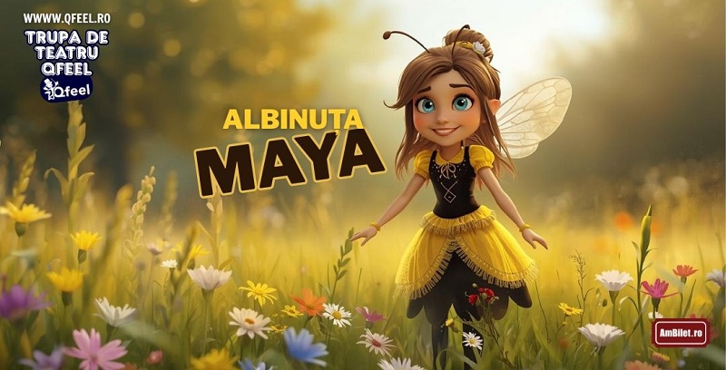 Albinuța Maya – by Qfeel @ Sala Luceafărul