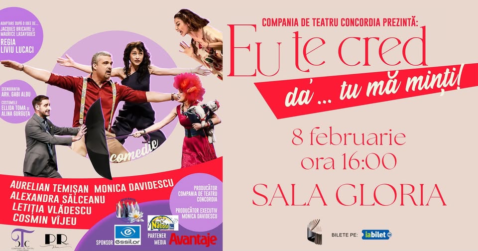 Teatru: Eu te cred, da’…tu mă minți