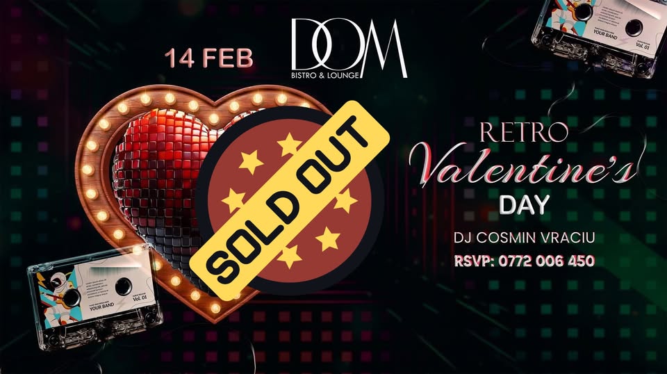 Retro Valentine’s Day la Dom