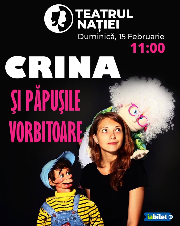 Spectacol pentru copii: Crina și păpușile vorbitoare — Teatrul Nației