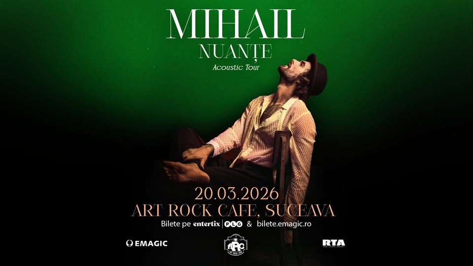 Mihail ● Nuanțe – Acoustic Tour ● Art Rock Cafe