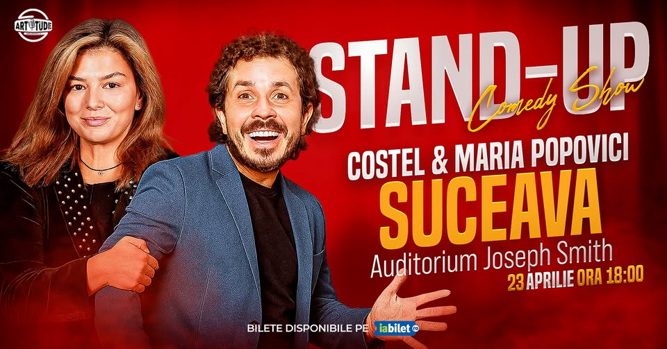 SUCEAVA SHOW 1 | Costel și Maria Popovici – Stand Up Comedy Show