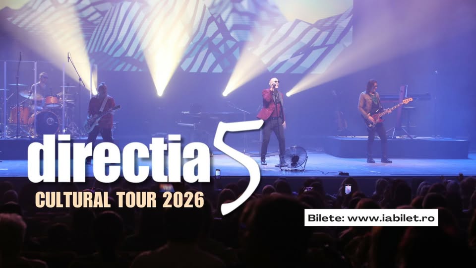 Concert Direcția 5 la Teatrul de Vară Bacău