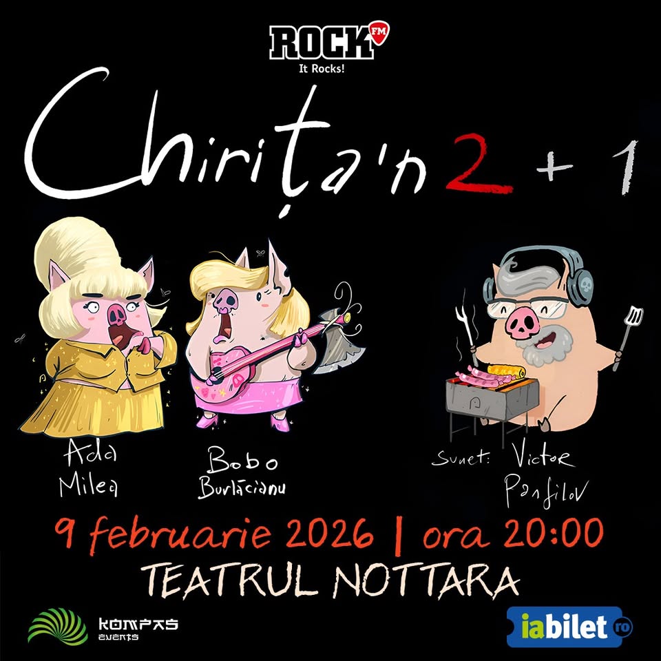🎭 ADA MILEA & BOBO BURLĂCIANU – Chirița’n 2+1