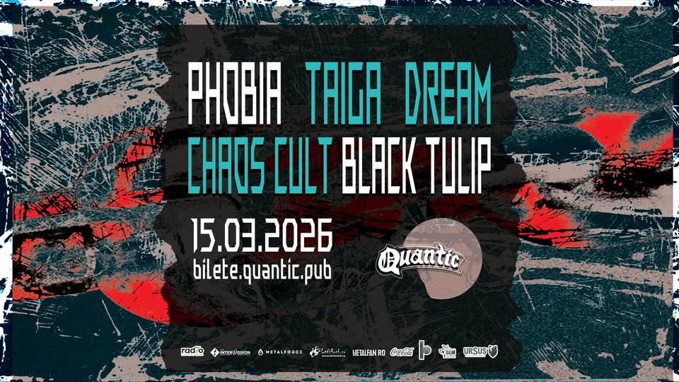 Phobia | Taiga Dream | Chaos Cult | Black Tulip |  Quantic 15.03.2026