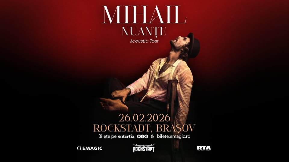 Mihail ● Nuanțe – Acoustic Tour ● Rockstadt