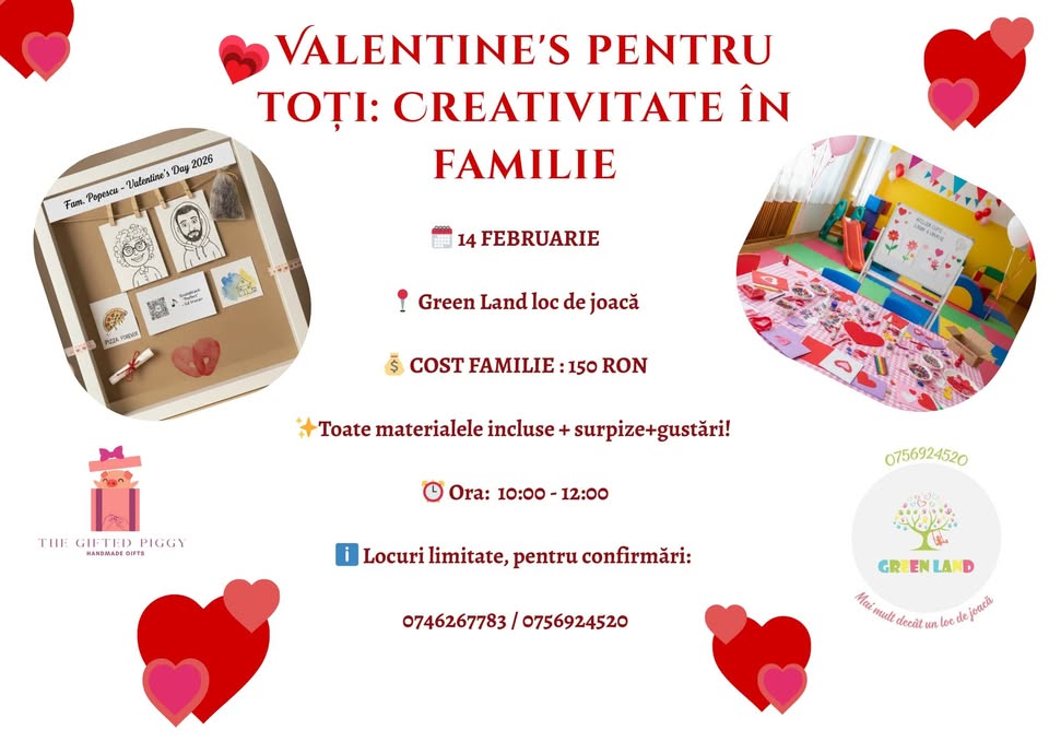 Valentine’s Day la Greenland: Conectare pentru voi, magie pentru copii! 💖