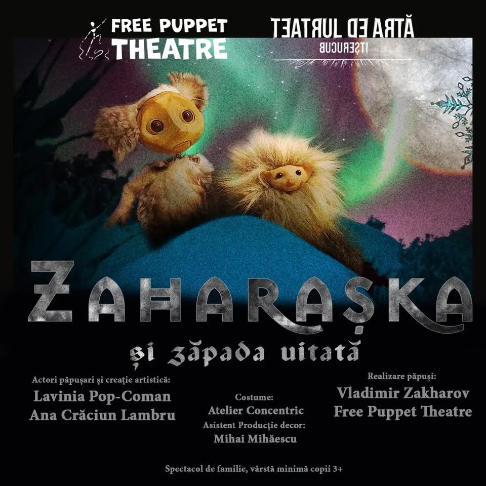 Teatru pentru copii: Zaharașka și zăpada uitată — Teatrul Nației