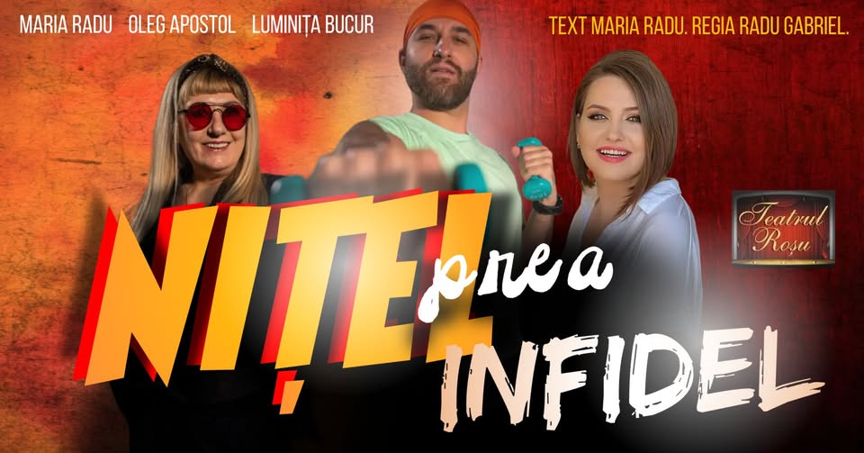 PREMIERĂ LA BRAȘOV: Comedie/teatru „Nițel prea infidel”