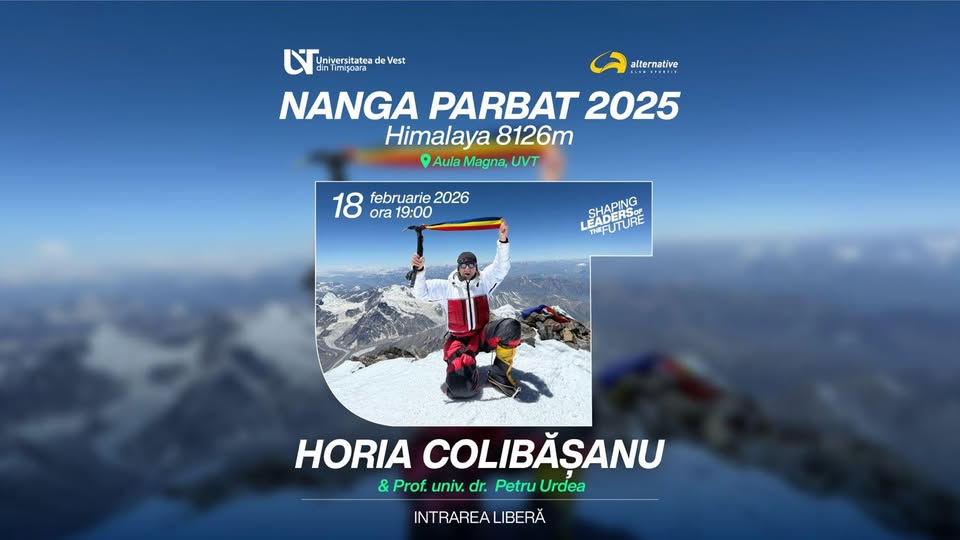 Filmul expediției „Nanga Parbat 2025” @ UVT