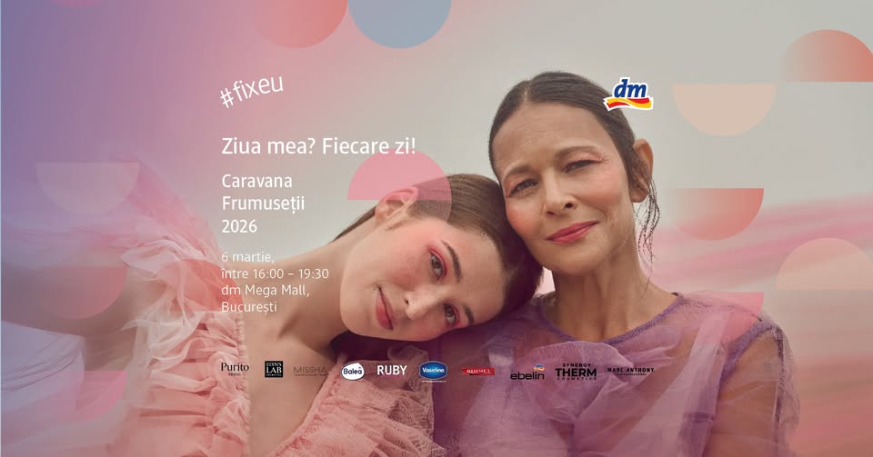 Caravana Frumuseții dm vine la București!