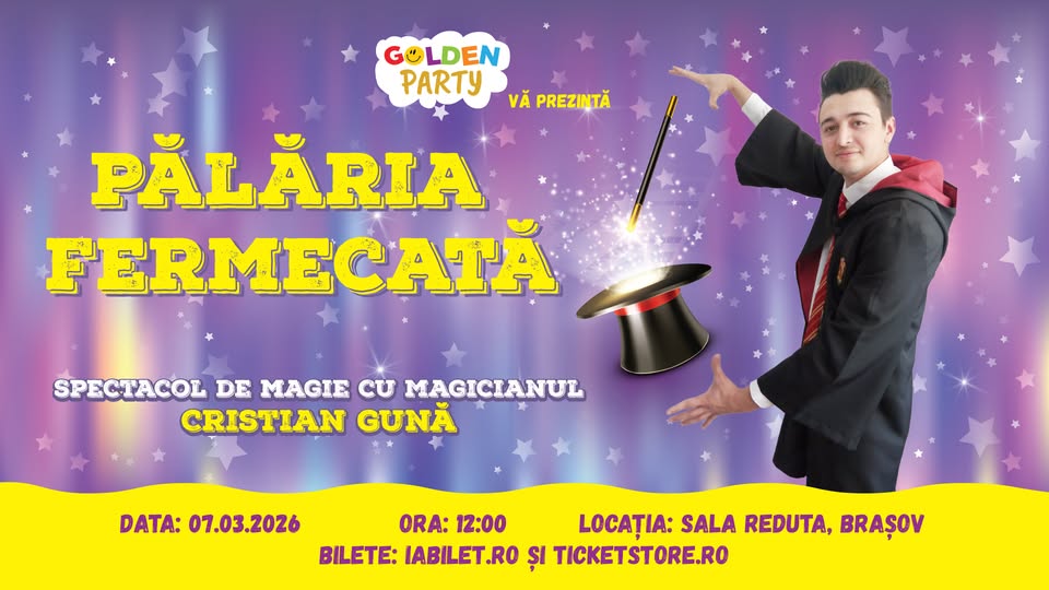 Spectacol de Magie – Palaria Fermecata – BRASOV