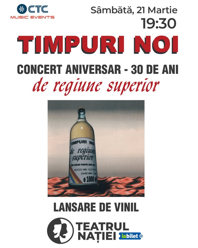 Concert aniversar Timpuri noi — Teatrul Nației
