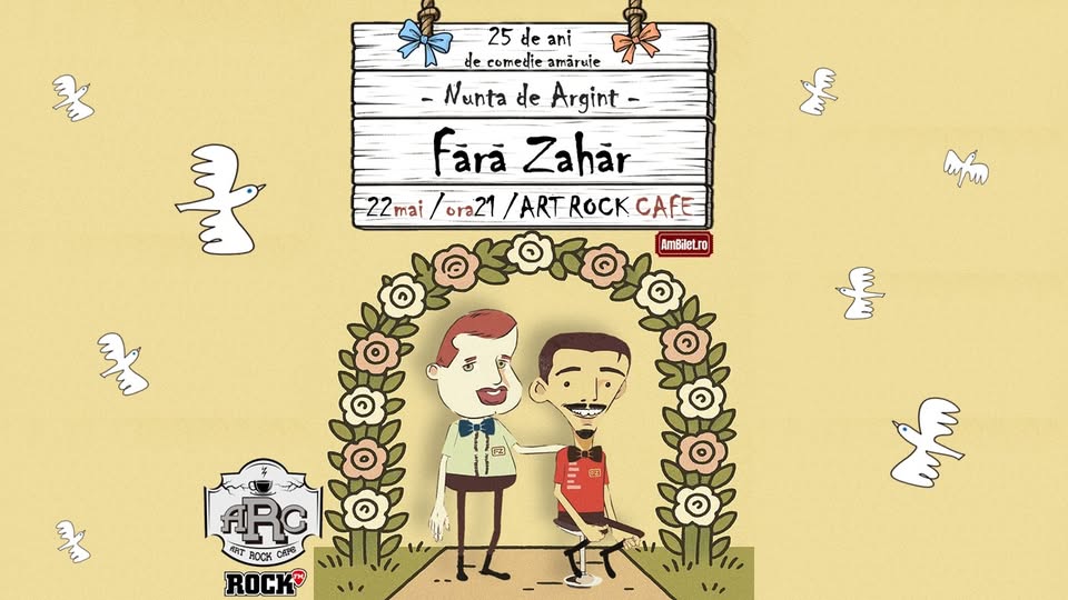🎙️Fără Zahăr – nunta de argint @Art Rock Cafe SUCEAVA