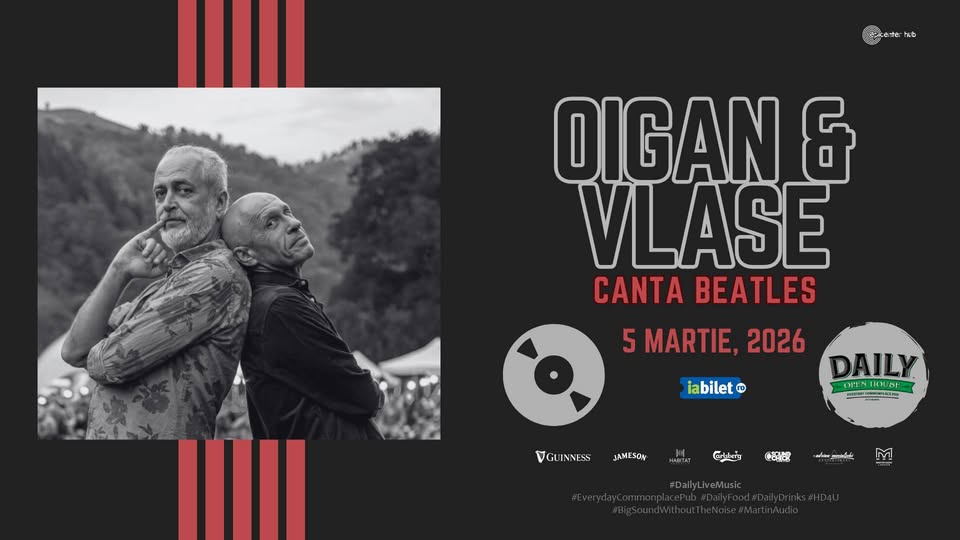 Oigăn și Vlase cântă Beatles  • Galați • Daily Pub • 5 martie