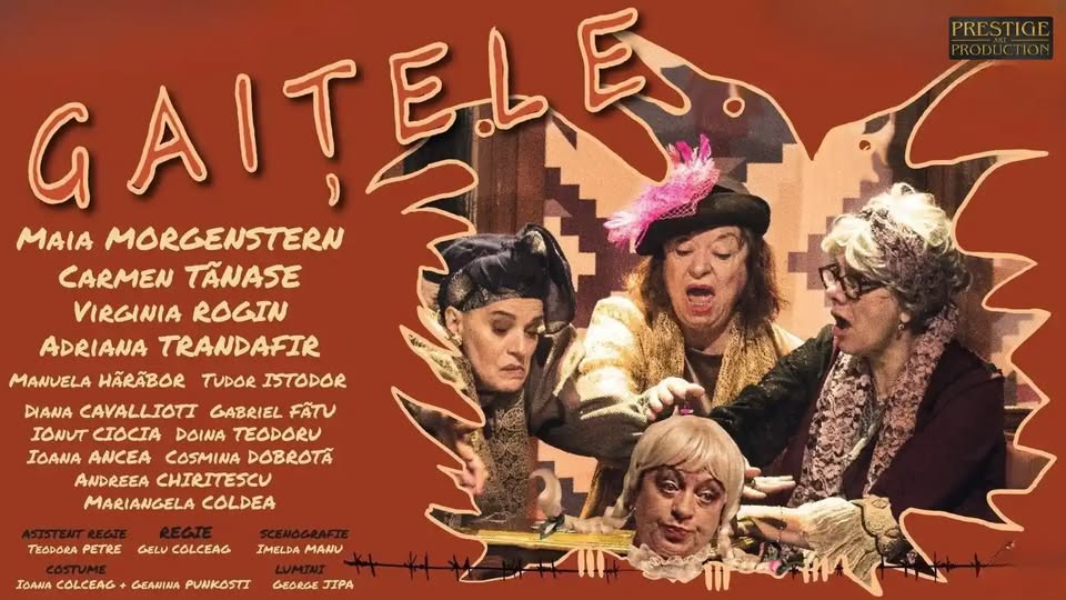 GAIȚELE 🐦‍⬛ SALA RADU BELIGAN BACǍU 🐦‍⬛ 7 MAI