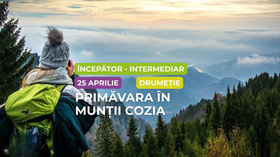 Drumeție începător – intermediar: Primăvara în Munții Cozia