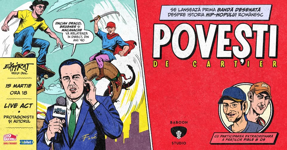 Lansare oficială „Povești de Cartier” • Expirat • 15.03