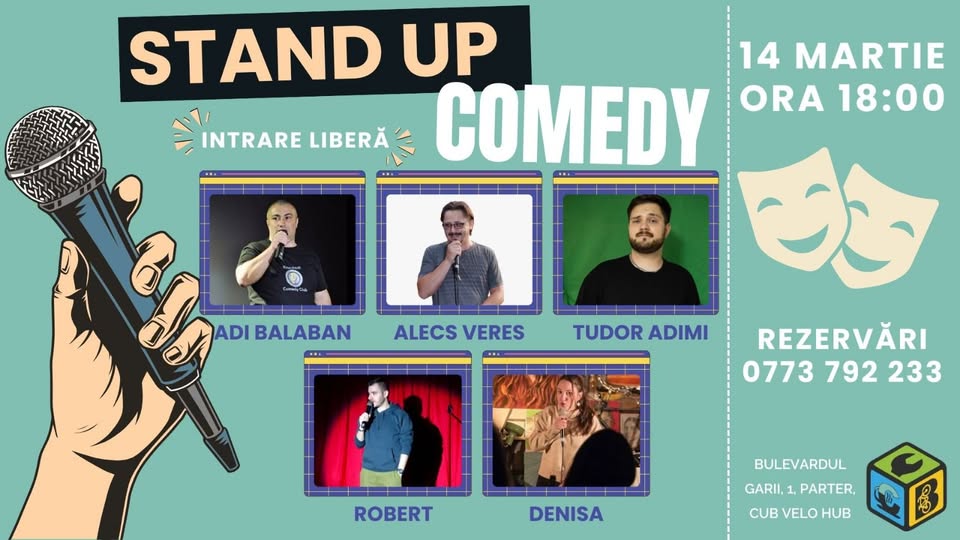 🎭 Stand-Up Comedy @ CUB Velo Hub