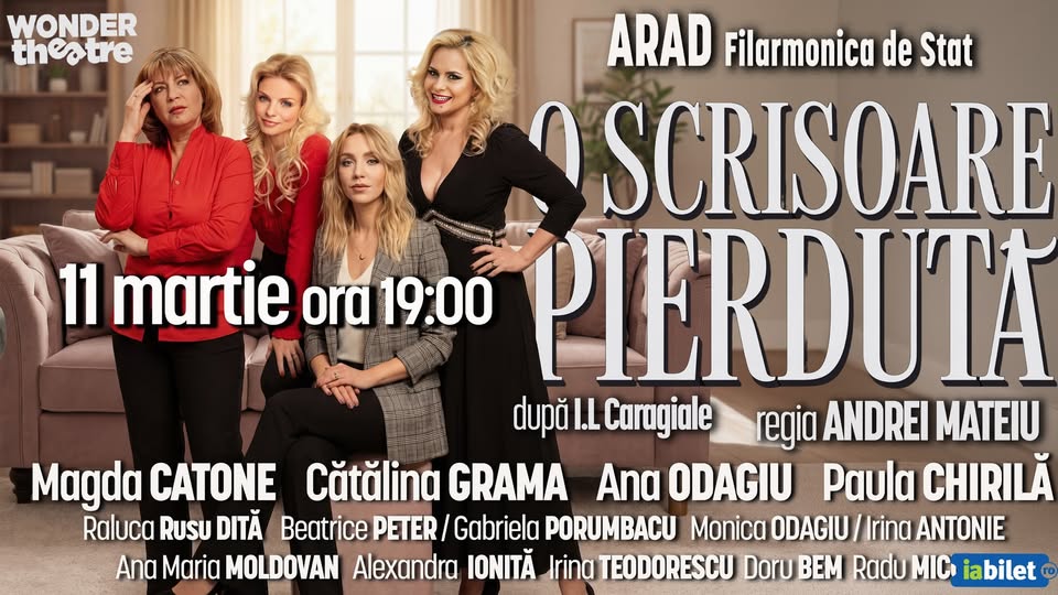 O SCRISOARE PIERDUTĂ la Arad