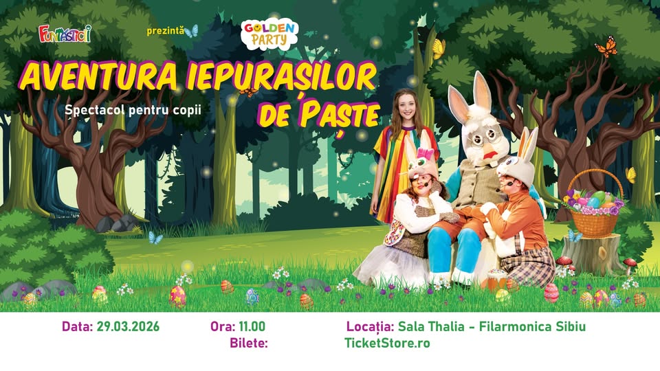 AVENTURA IEPURASILOR DE PASTE – Sibiu