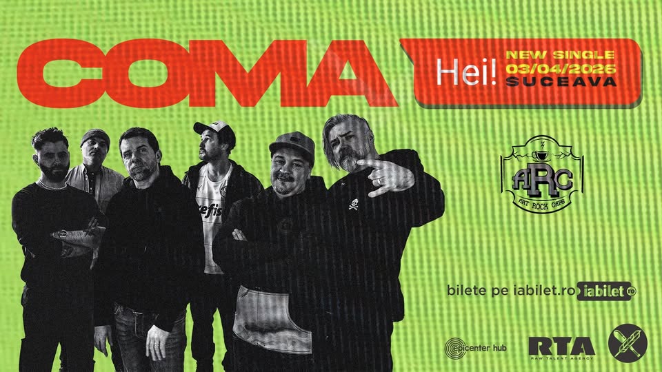 COMA • Suceava • Art Rock Cafe • 3 aprilie