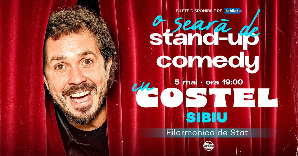 SIBIU | O seară de stand up comedy cu Costel | Comedy Show