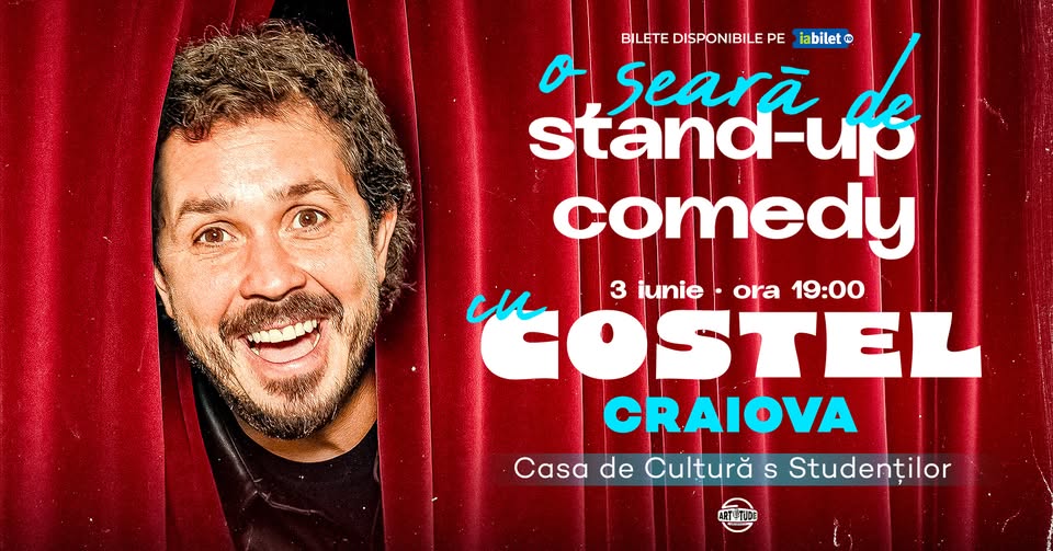 CRAIOVA | O seară de stand up comedy cu Costel | Comedy Show