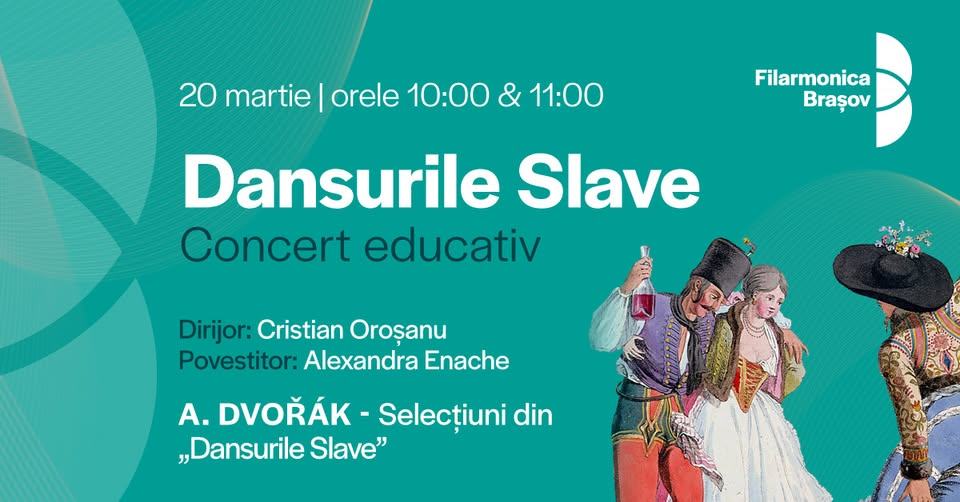 Concert educativ: Selecțiuni din „Dansurile Slave”