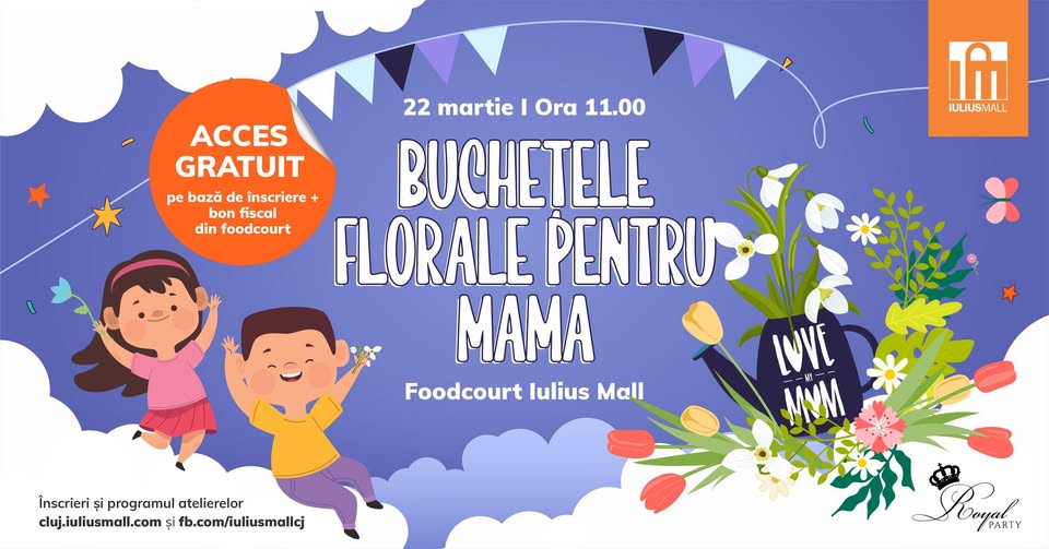 Kids Sundays – Atelier Buchețele florale pentru mama