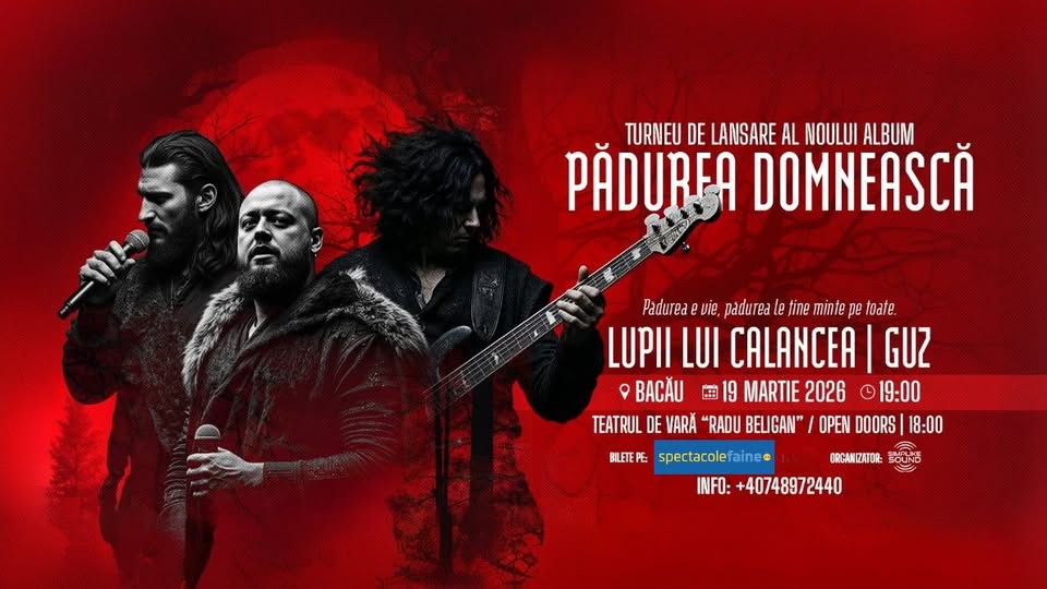 Lupii lui Calancea & Guz – „Padurea Domneasca” – Turneu National de lansare a albumului