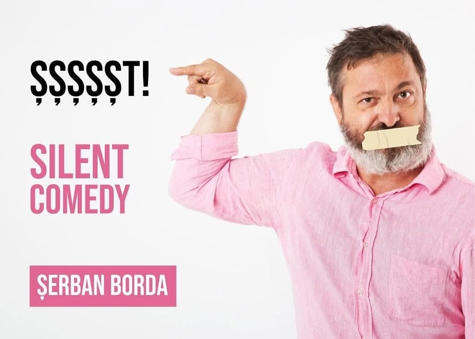 Ssssst! Silent Comedy with Serban Borda @Biblioteca Județeană Gheorghe Șincai, Oradea