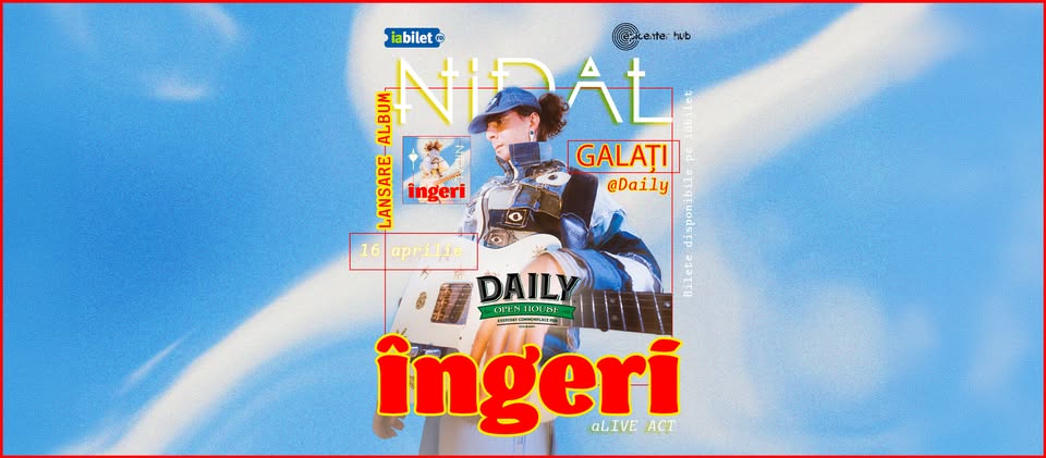 Nidal • Lansare de album: „Îngeri” • Galați • Daily Pub • 1 octombrie