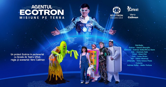 AGENTUL ECOTRON – Misiune pe TERRA by Qfeel @Brașov ora 14:00
