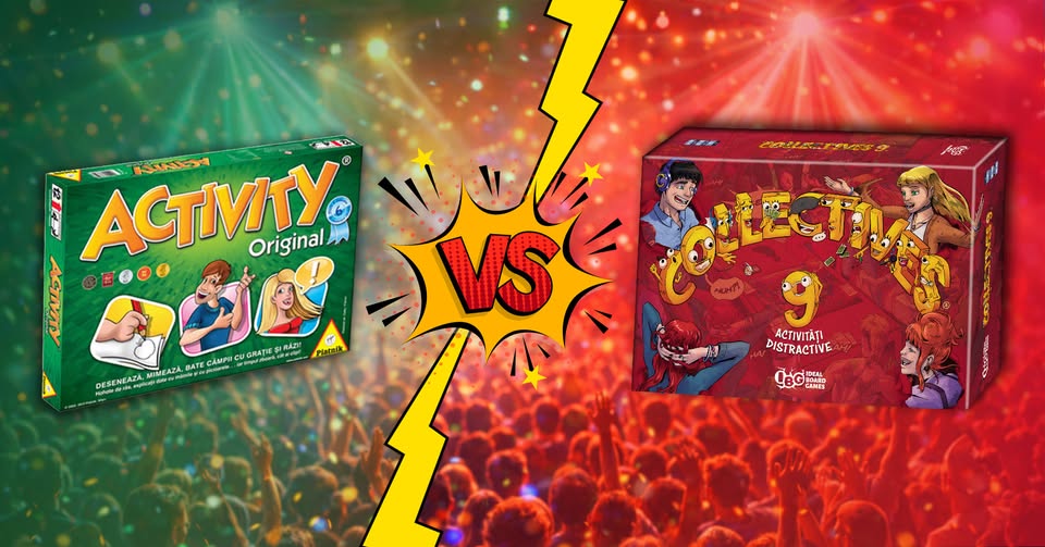 Activity vs Collectives 9 – Board Games Clash @AFI Brasov | Marele premiu: bilete la festival