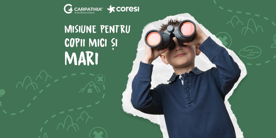 Pe urmele naturii: Misiune pentru copii mici și mari