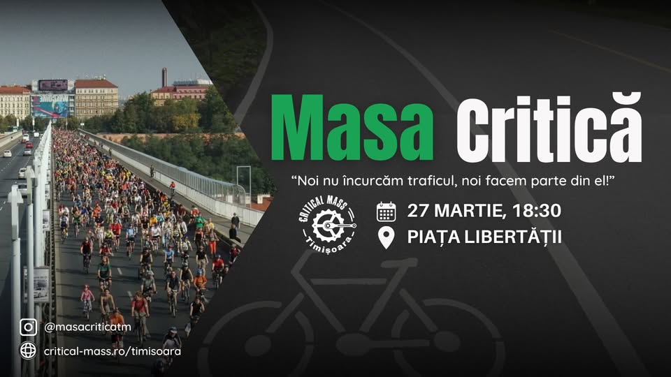 Masa Critică Timișoara – Martie