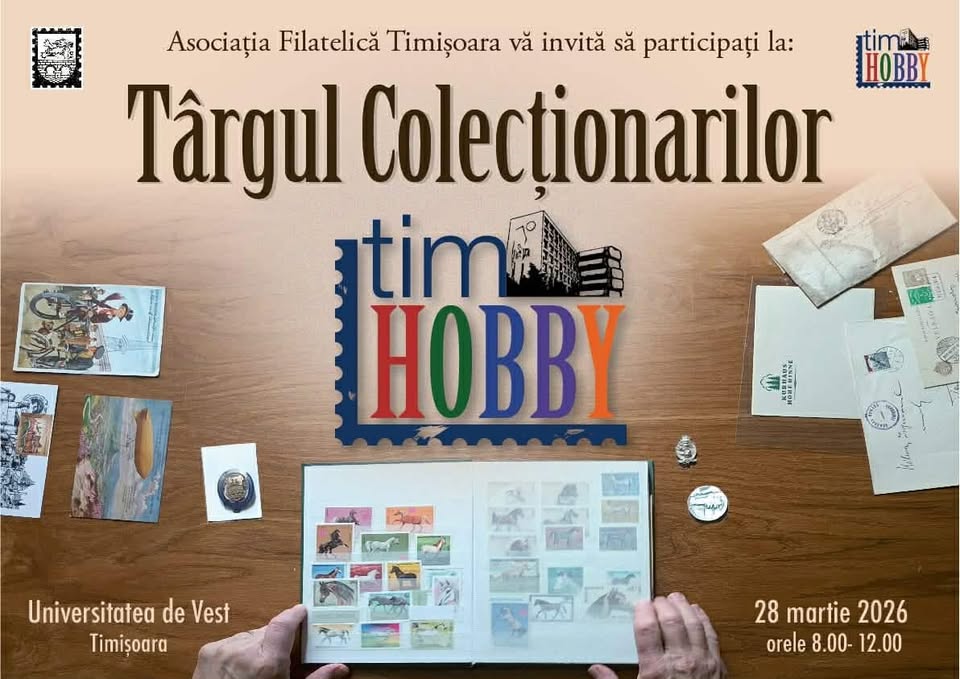Targul colectionarilor de numismatica si filatelie Timisoara