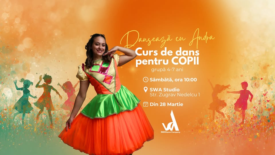 Curs de dans pentru copii | grupa 4-7 ani | by SWA