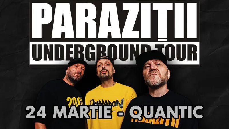 Concert Parazitii la Quantic