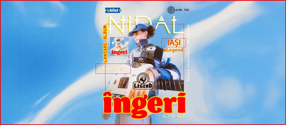 Nidal • Lansare de album: „Îngeri” • Iași • Legend Pub • 11 octombrie