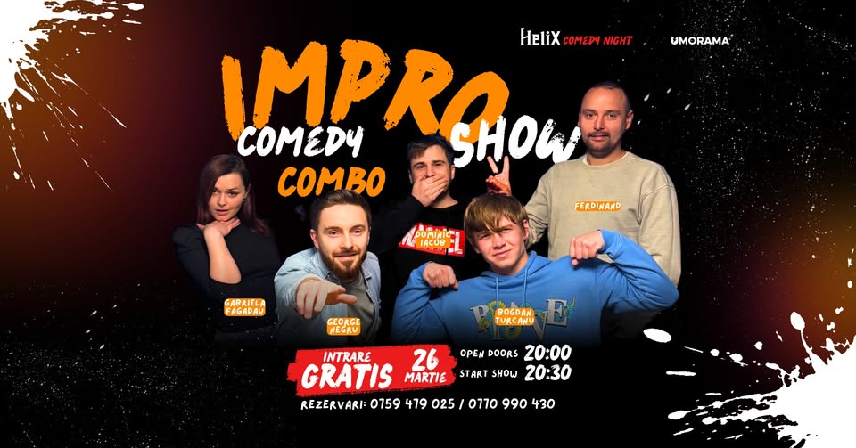 IMPRO SHOW – Comedy Combo | Helix Comedy Night