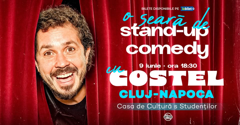 CLUJ-NAPOCA | O seară de stand up comedy cu Costel | Comedy Show
