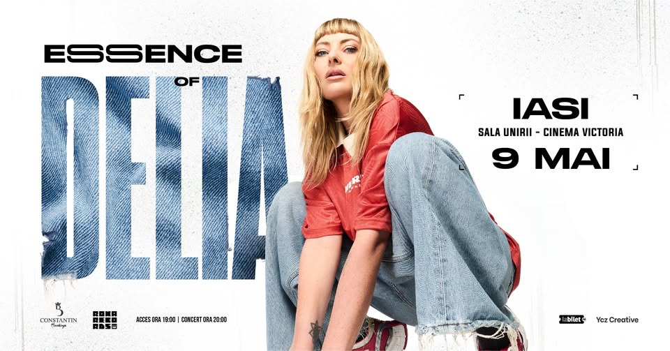 Essence of DELIA – LIVE @IASI – CINEMA VICTORIA-SALA UNIRII