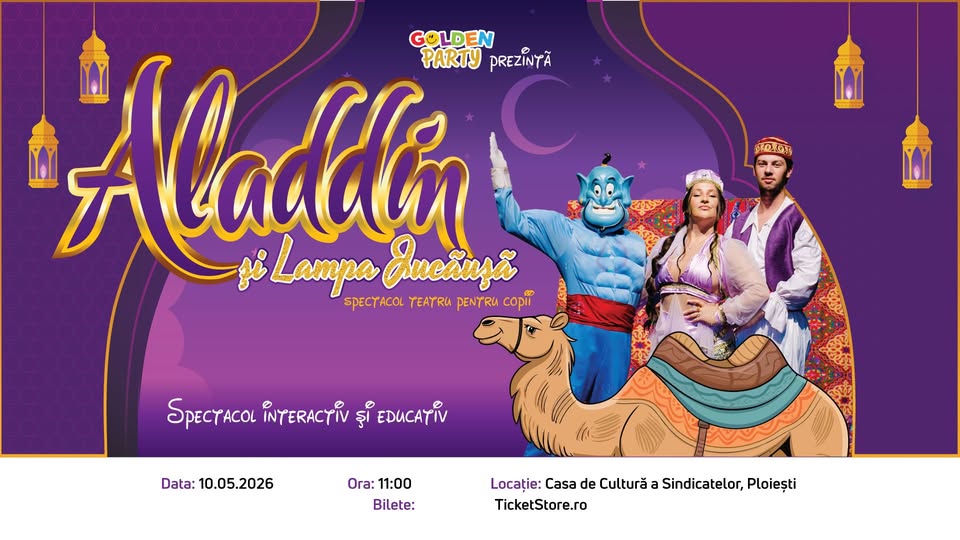 ALADIN ȘI LAMPA JUCĂUȘĂ – Ploiesti