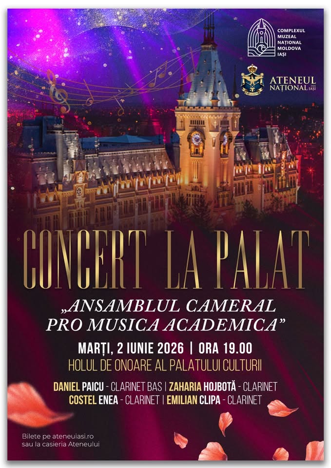 Concert la Palat ׀ Ansamblul Cameral Pro Musica Academica