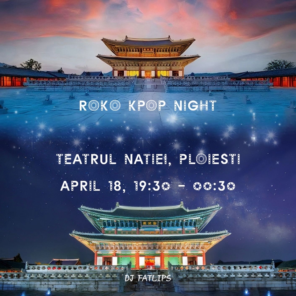Roko KPop Night – Teatrul Naţiei