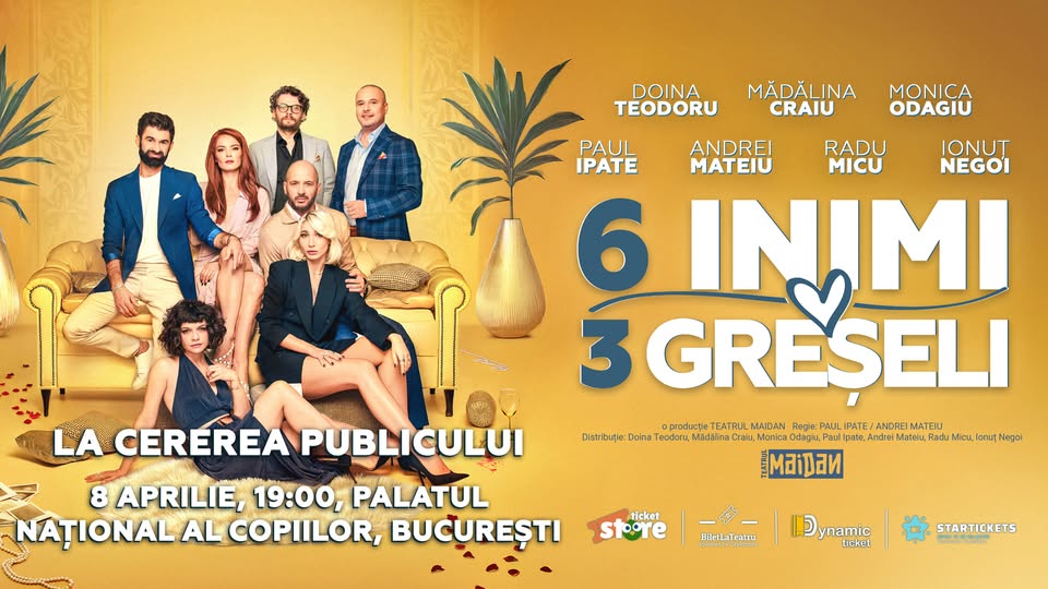 6 INIMI 3 GRESELI – Bucuresti