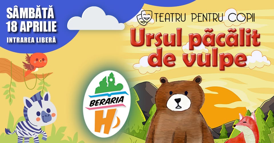 Teatru pentru copii I Ursul păcălit de vulpe